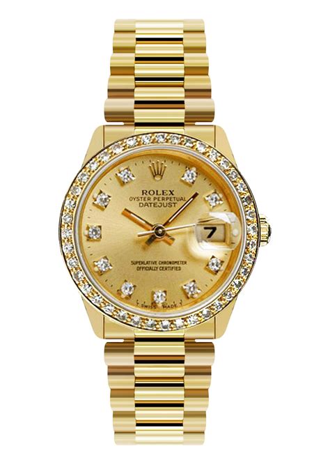 best women's gold rolex 31mm|Rolex datejust 31 gold price.